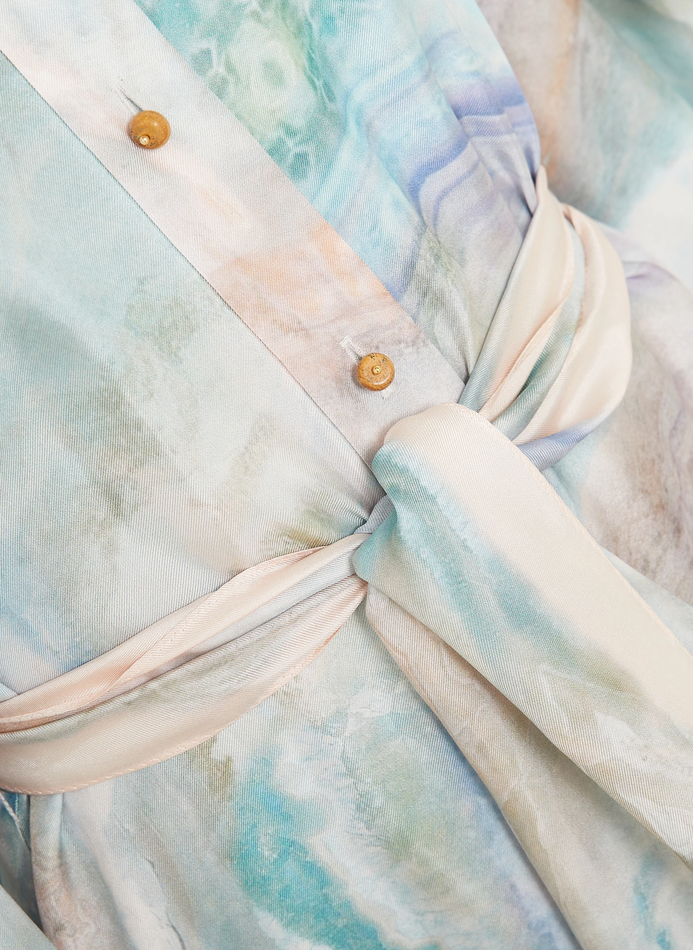 ZIMMERMANN Hemdblusenkleid ILLUMINATE aus Seide