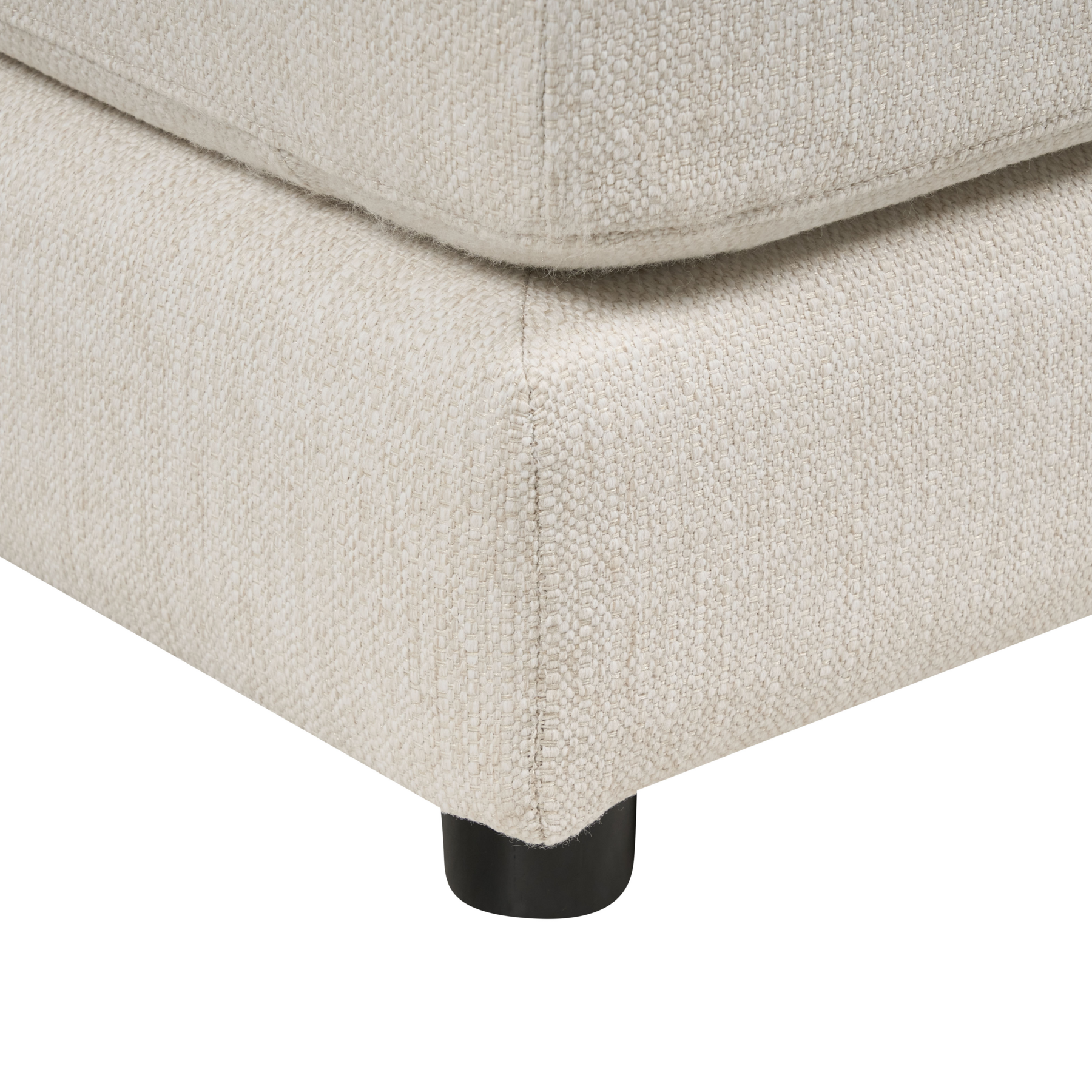 Beliani-LILVIKEN-Bank U-vormig-Lichtbeige-5 persoons-Polyester