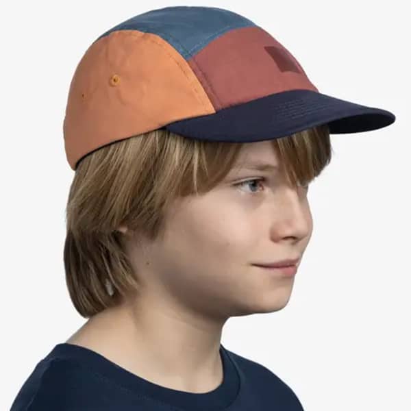Casquette trail BUFF 5 PANEL GO CAP JR COLART BLUE