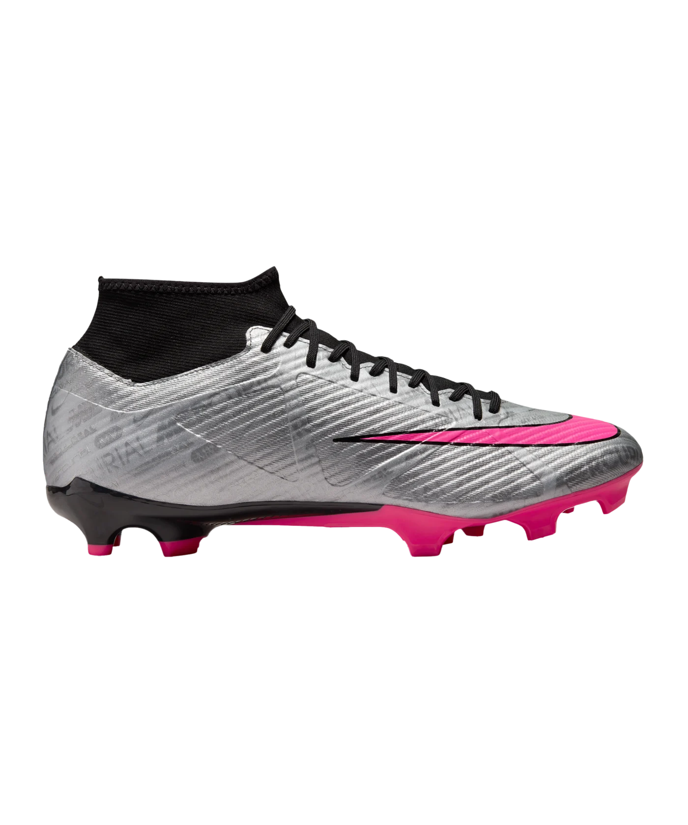 Nike Air Zoom Mercurial Superfly IX Academy FG/MG XXV Silber Pink F060