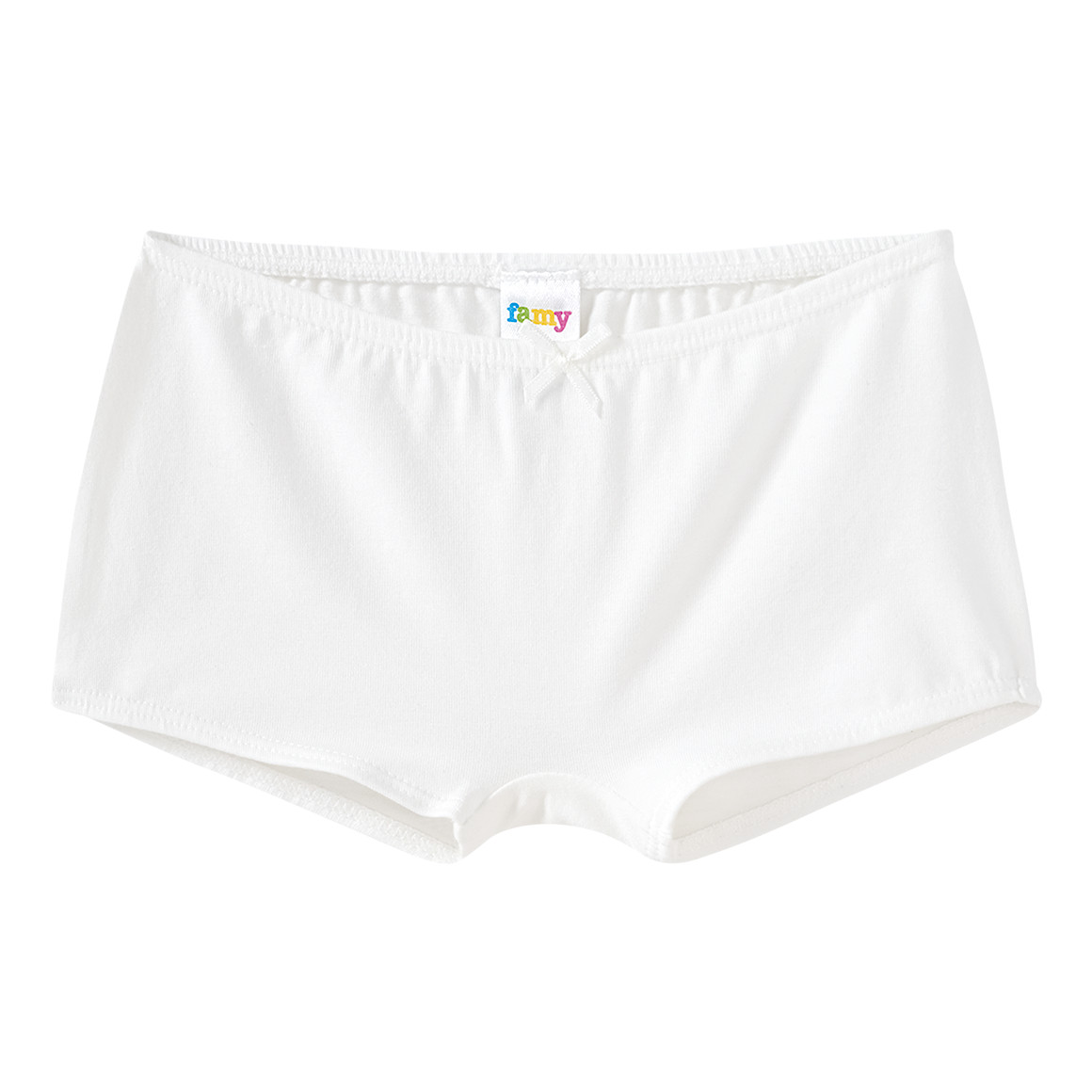 Famy 3 Mädchen Pantys aus Bio-Baumwolle hellblau / rosa / weiss