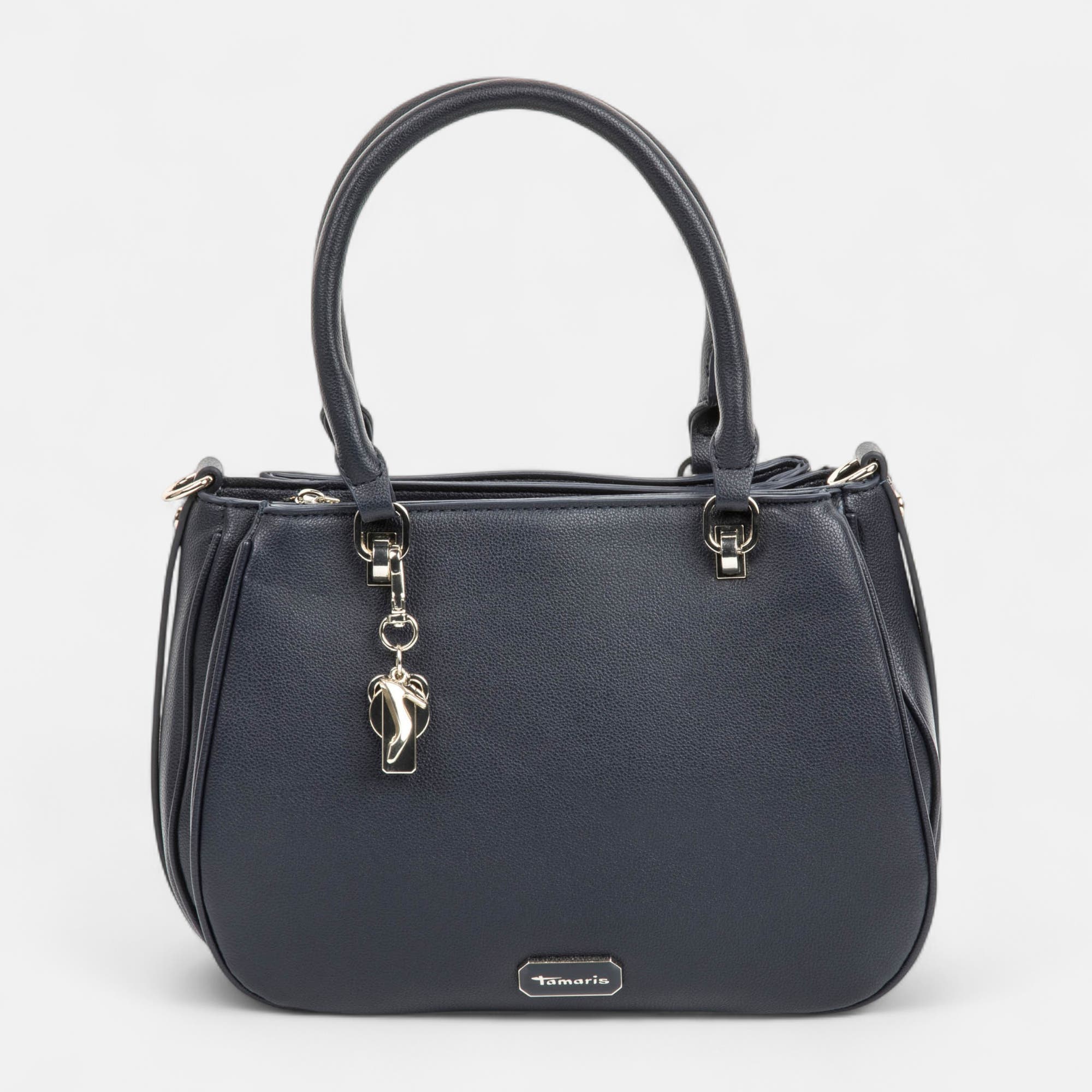 Sac à main bleu marine