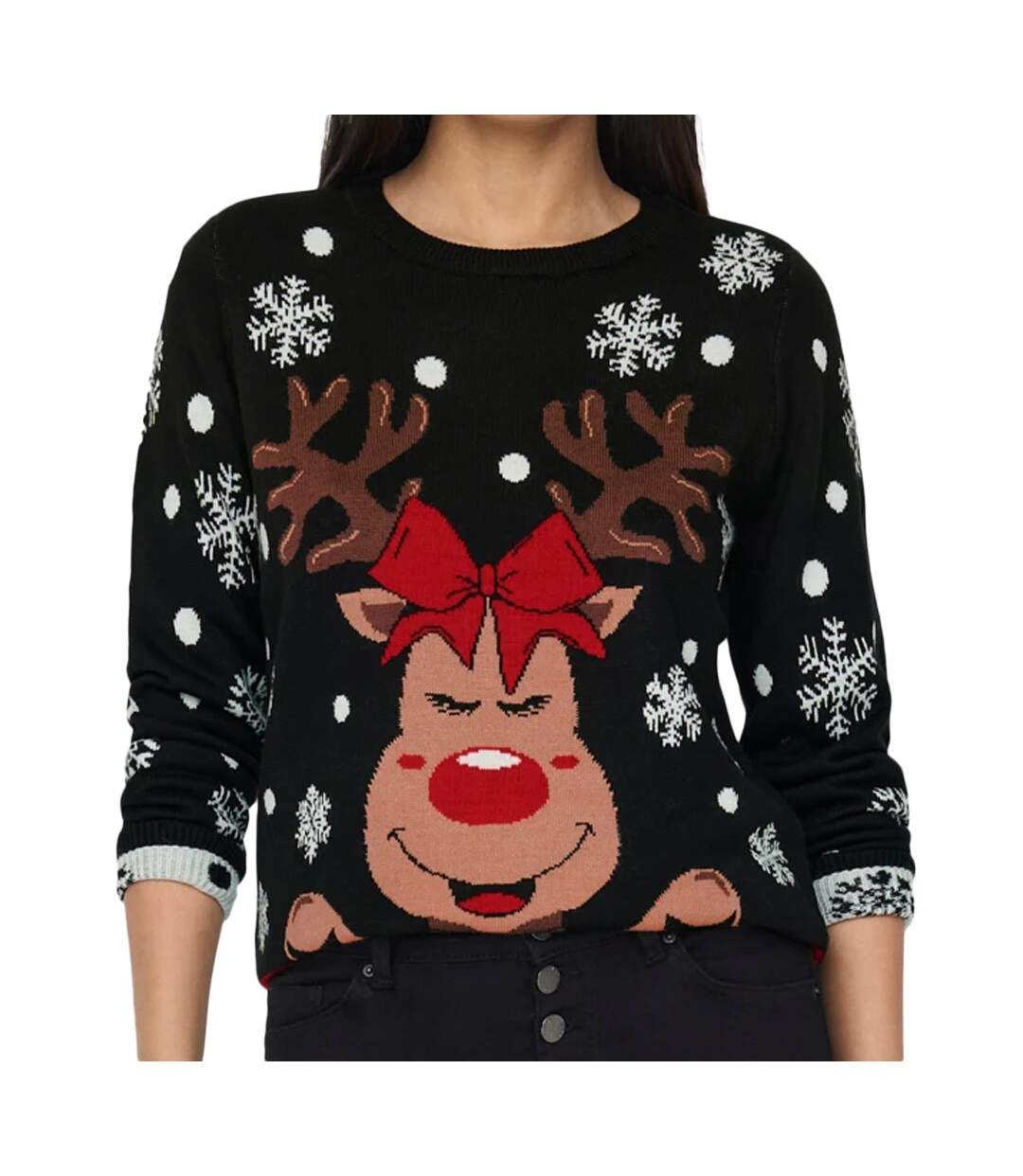 Pull Noir Femme JDY Lucia