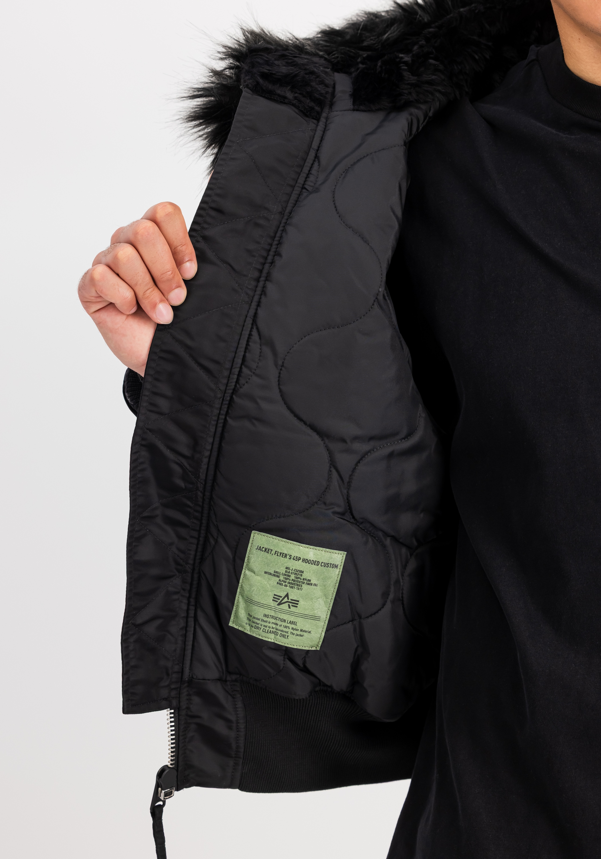 Alpha Industries Winterjacke »45/P Hooded Custom«
