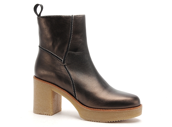Rosemetal boots bottine talons femme fresville bronze