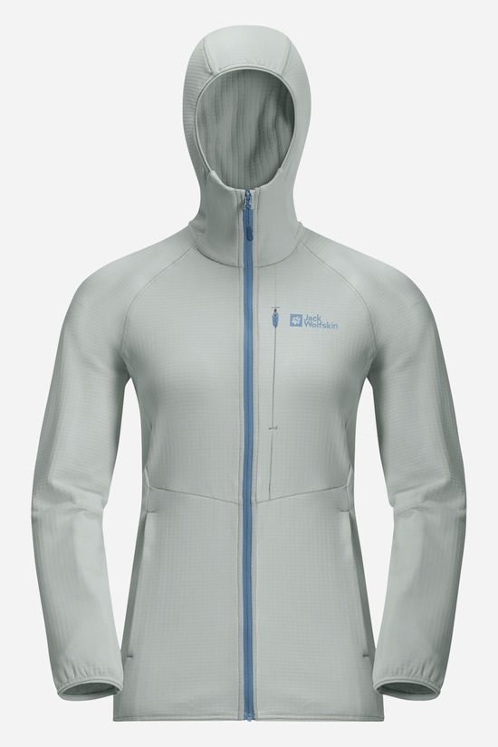 Jack Wolfskin Jack Wolfskin Kolbenberg Hooded FZ Fleecevest Dames