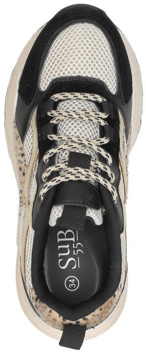 Sub55 Sneakers Laag zwart