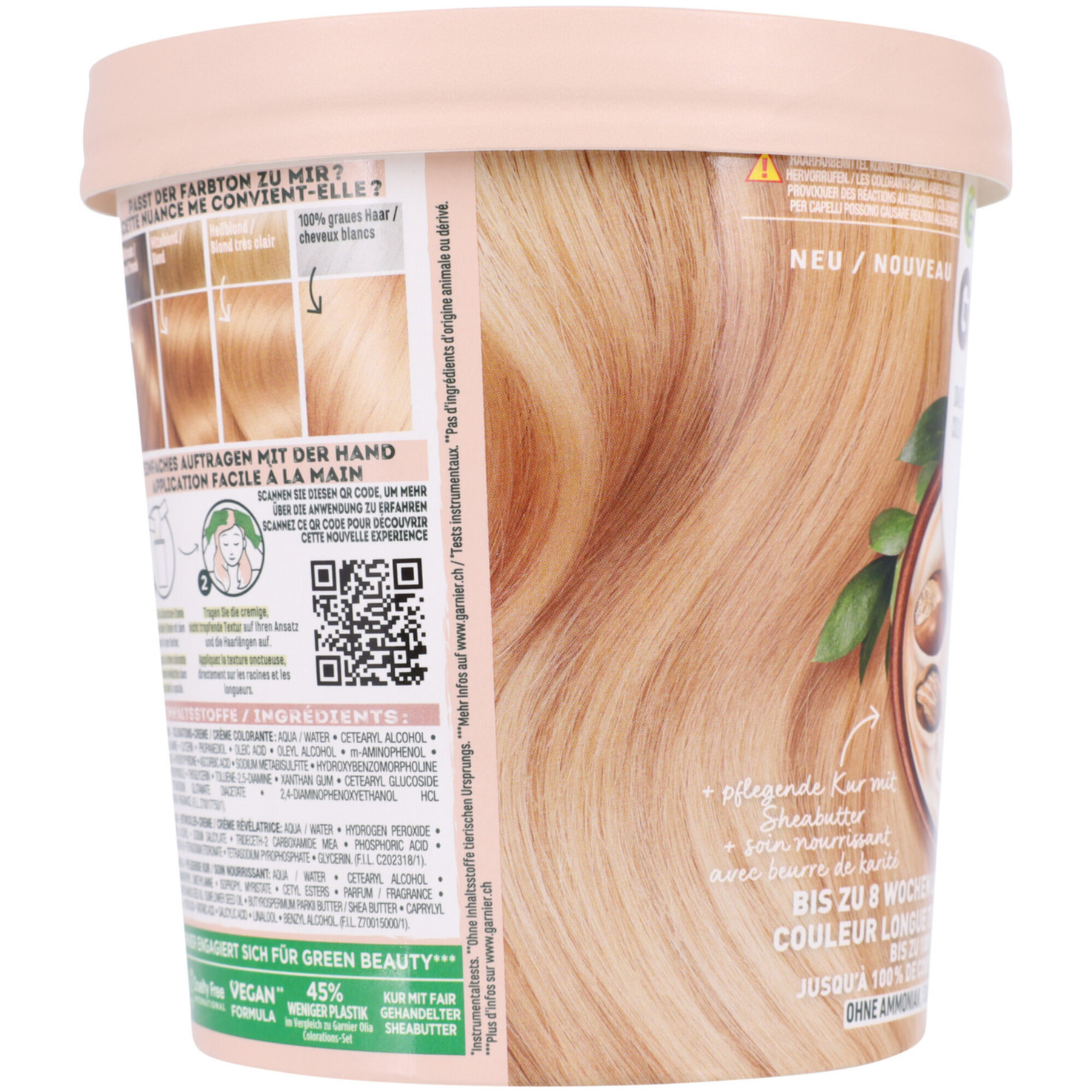 Garnier GOOD Dauerhafte Haarfarbe 8.0 Honig Blond