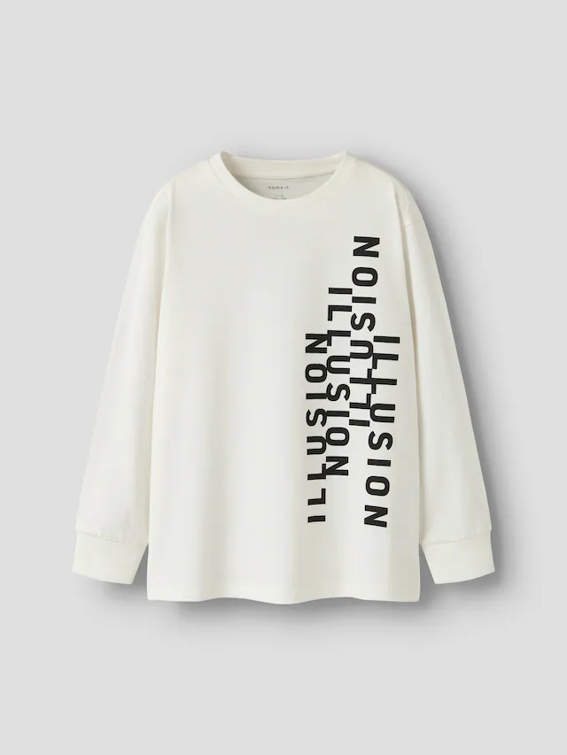 Name It Langarmshirt »NKMOBAY LS NREG TOP PB«