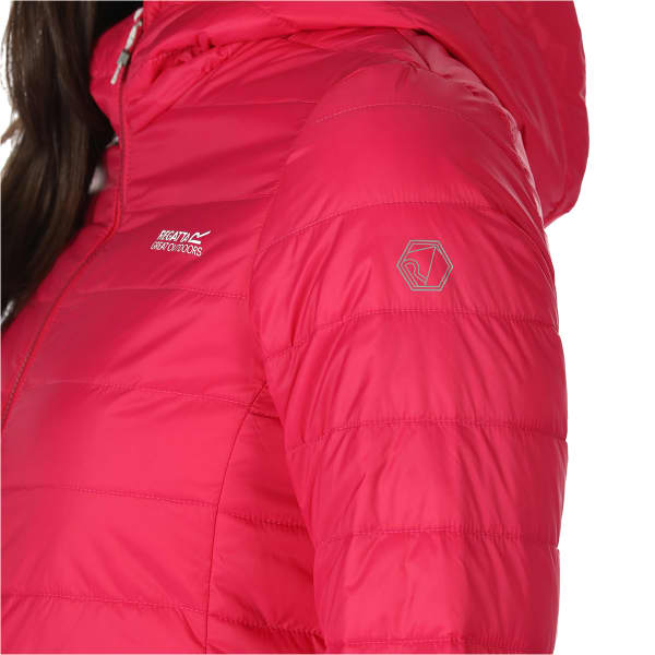Doudoune randonnée REGATTA W HOODED HILLPACK PINK POTION