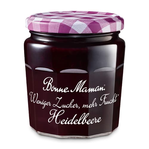 Bonne Maman Weniger Zucker, mehr Frucht Heidelbeere