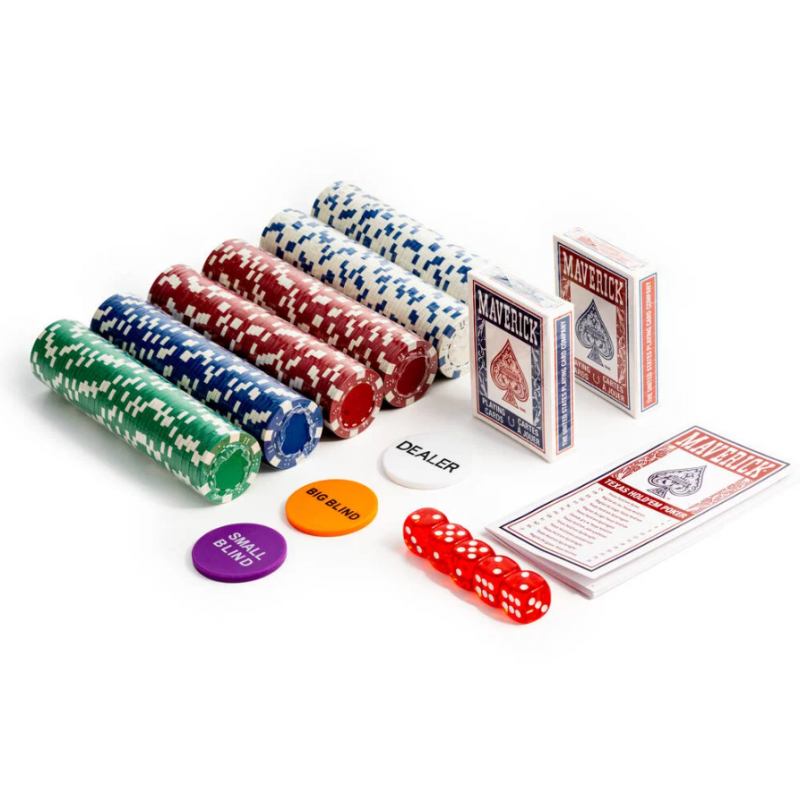 Malette de Poker 300 jetons 11.5g - Maverick