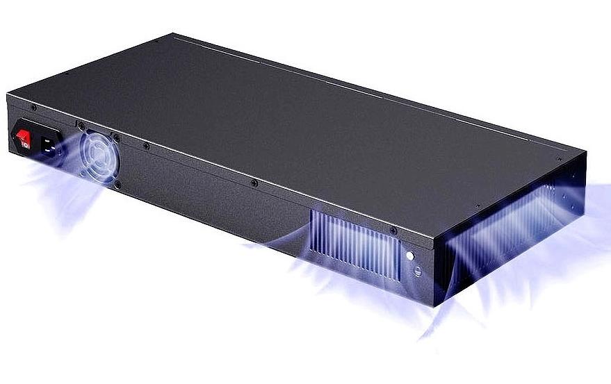 Ladestation EX-11017 Schwarz<br>High Power Ladestation mit 16 USB-C Anschlüssen