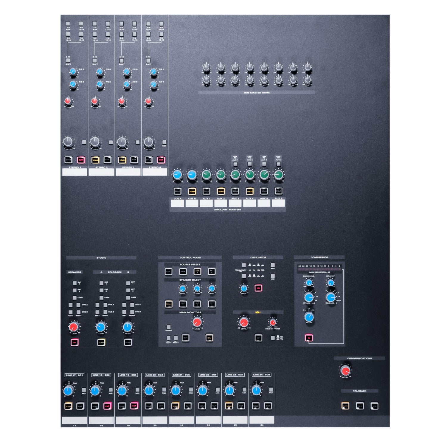 Audient ASP4816 mixing console