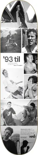 Verb 93 Til Collage Skateboard Deck | SkatePro