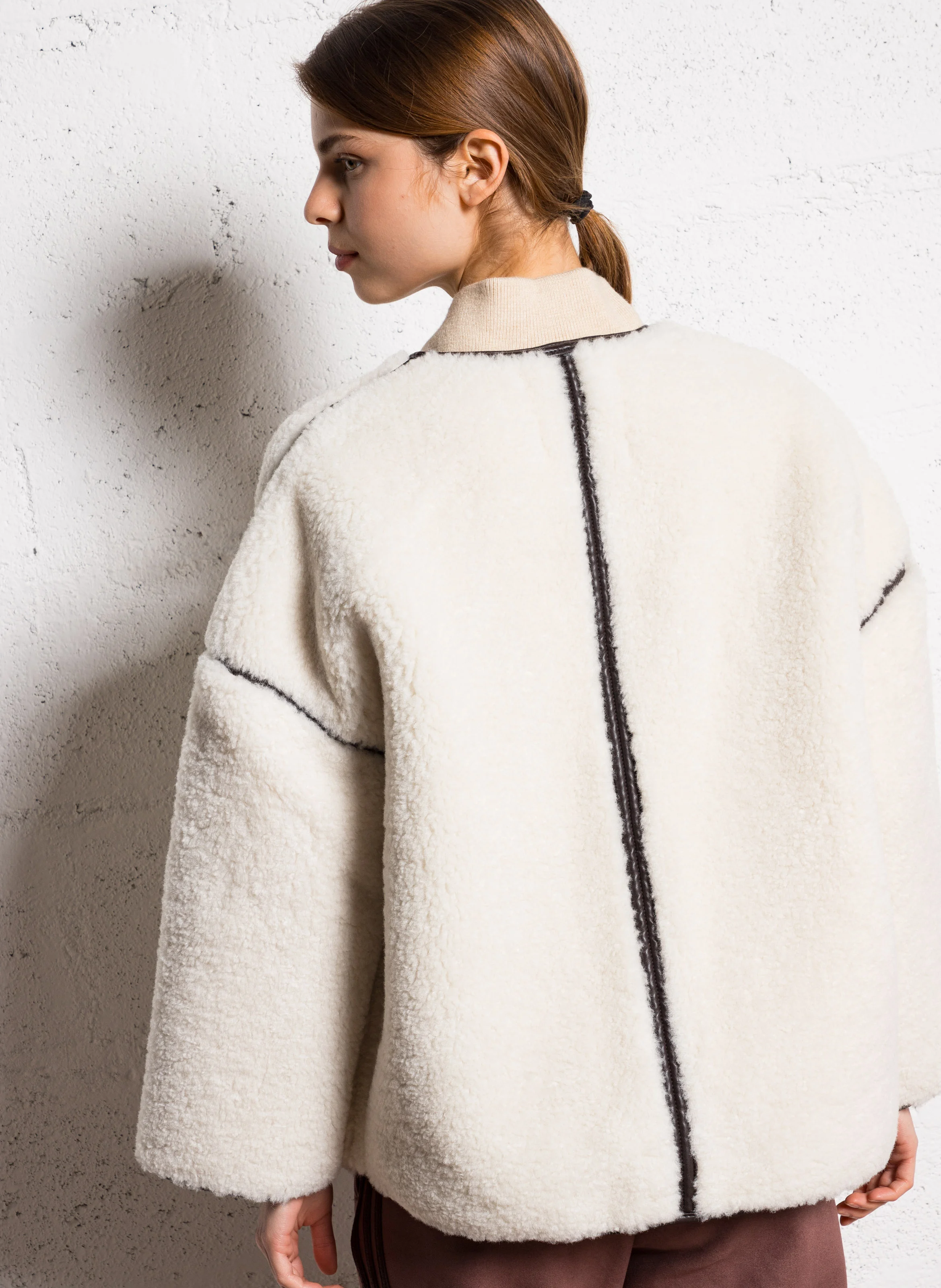 MAURY - Veste oversize| Beige