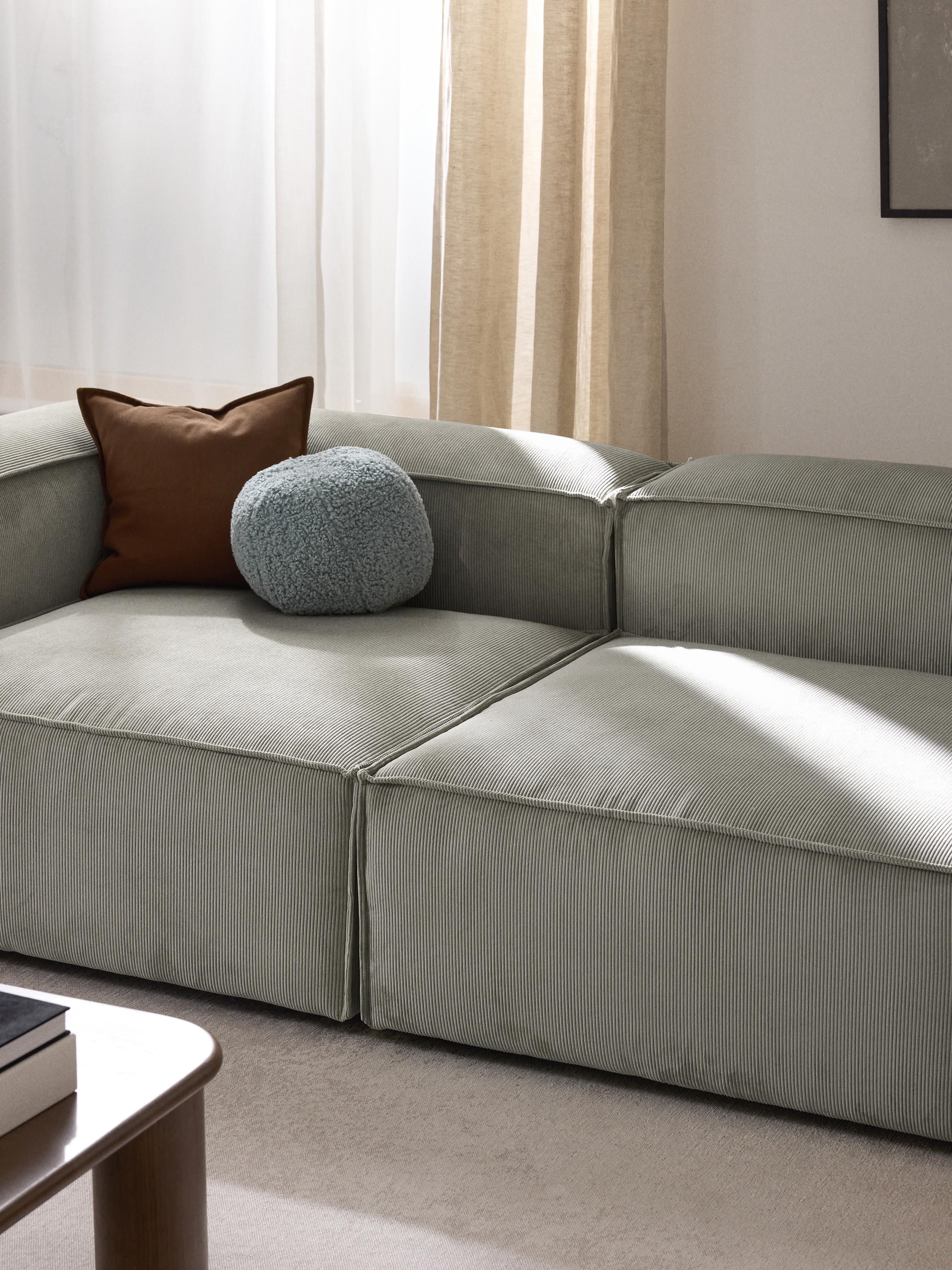 Modulaire XL chaise longue Lennon van corduroy