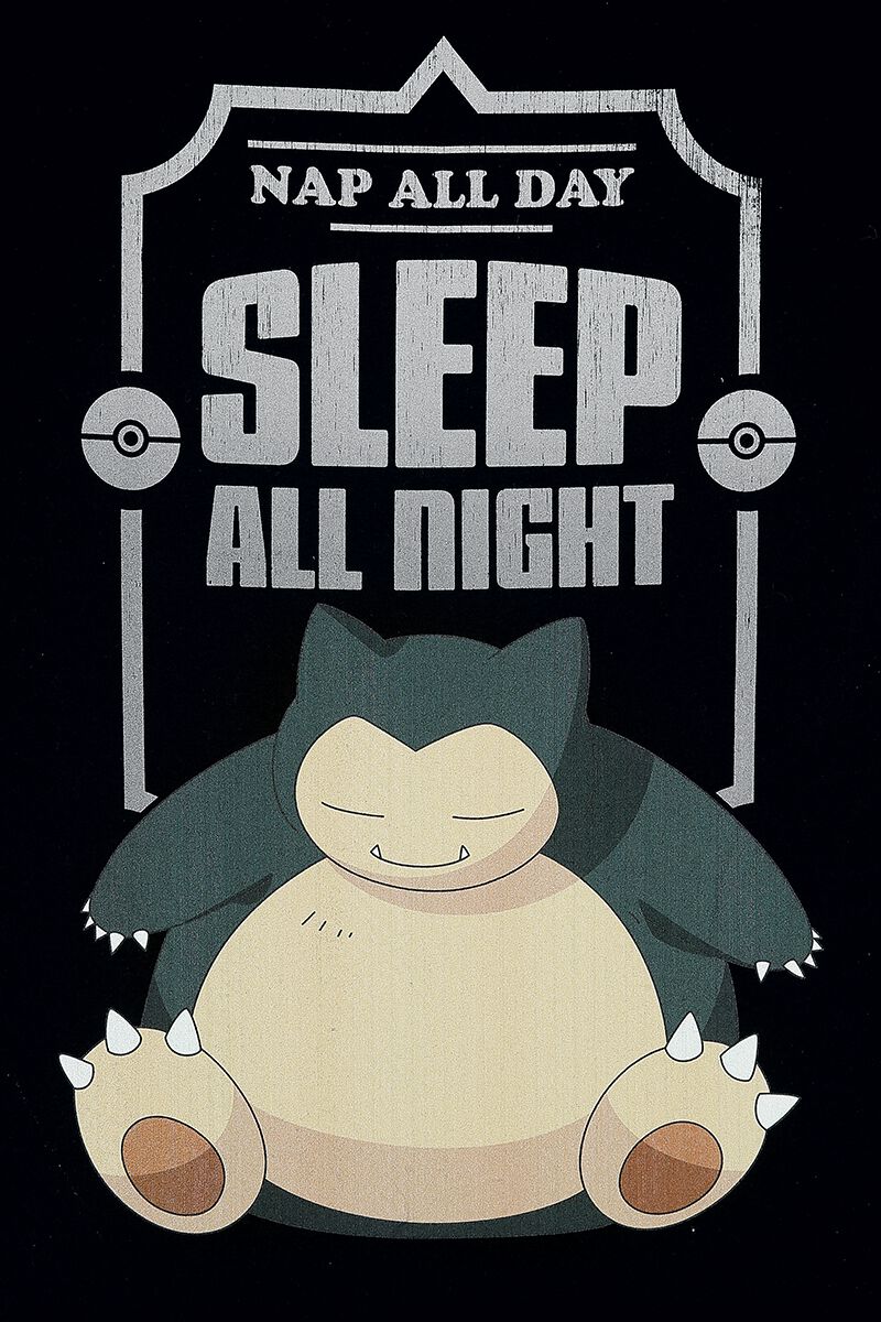 Ronflex - Sleep All Night | Pokémon T-Shirt Manches courtes