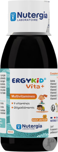 Nutergia Ergikid Vita+ Multivitamines Flacon 150ml