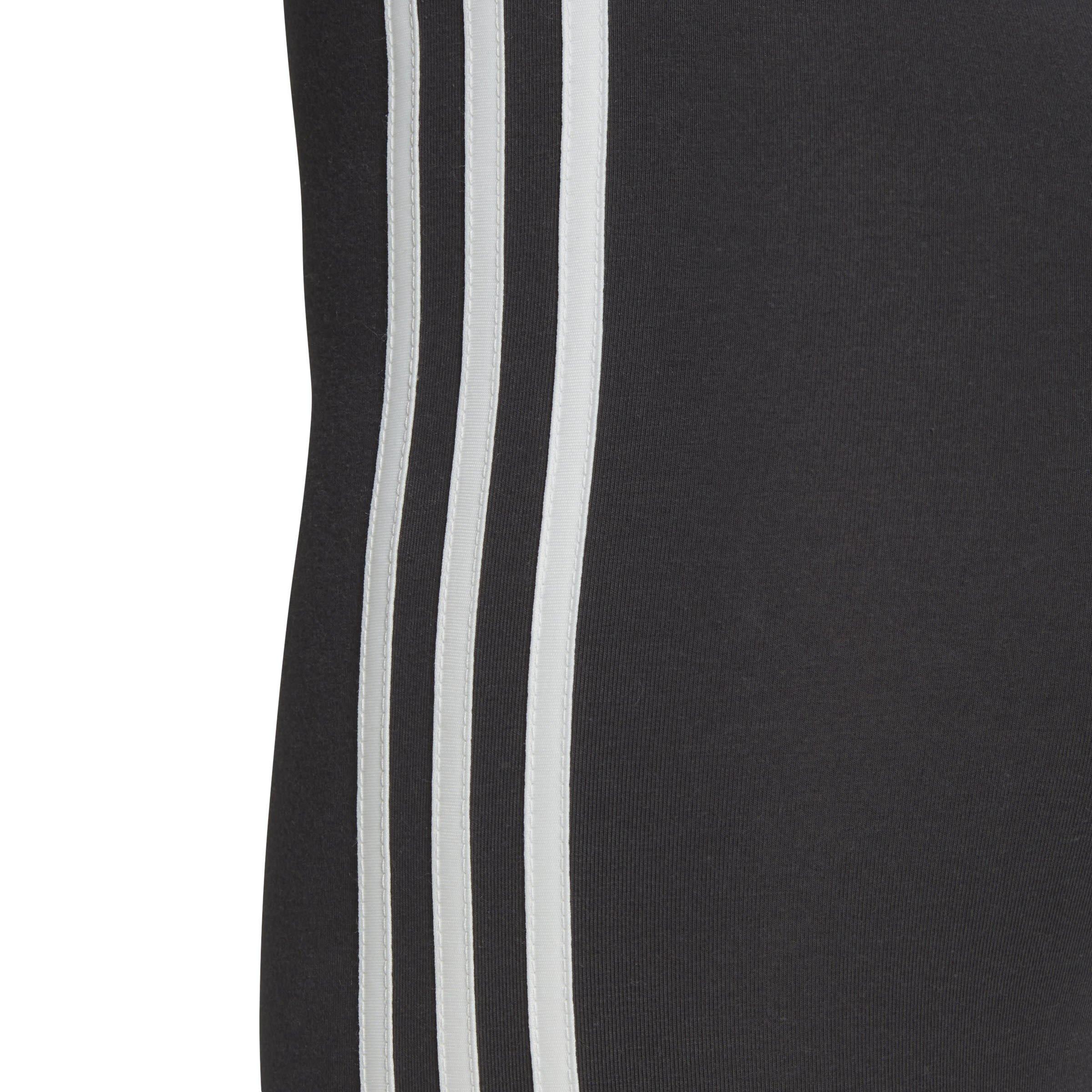 adidas Essentials 3 Stripes Colourblock Cotton Leggings Womens