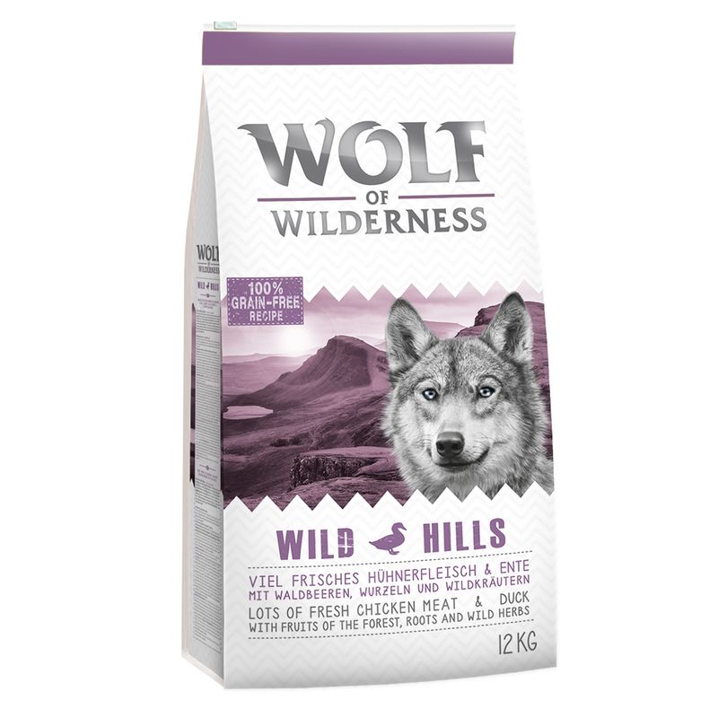 Lot 2 saveurs Wolf of Wilderness Adult