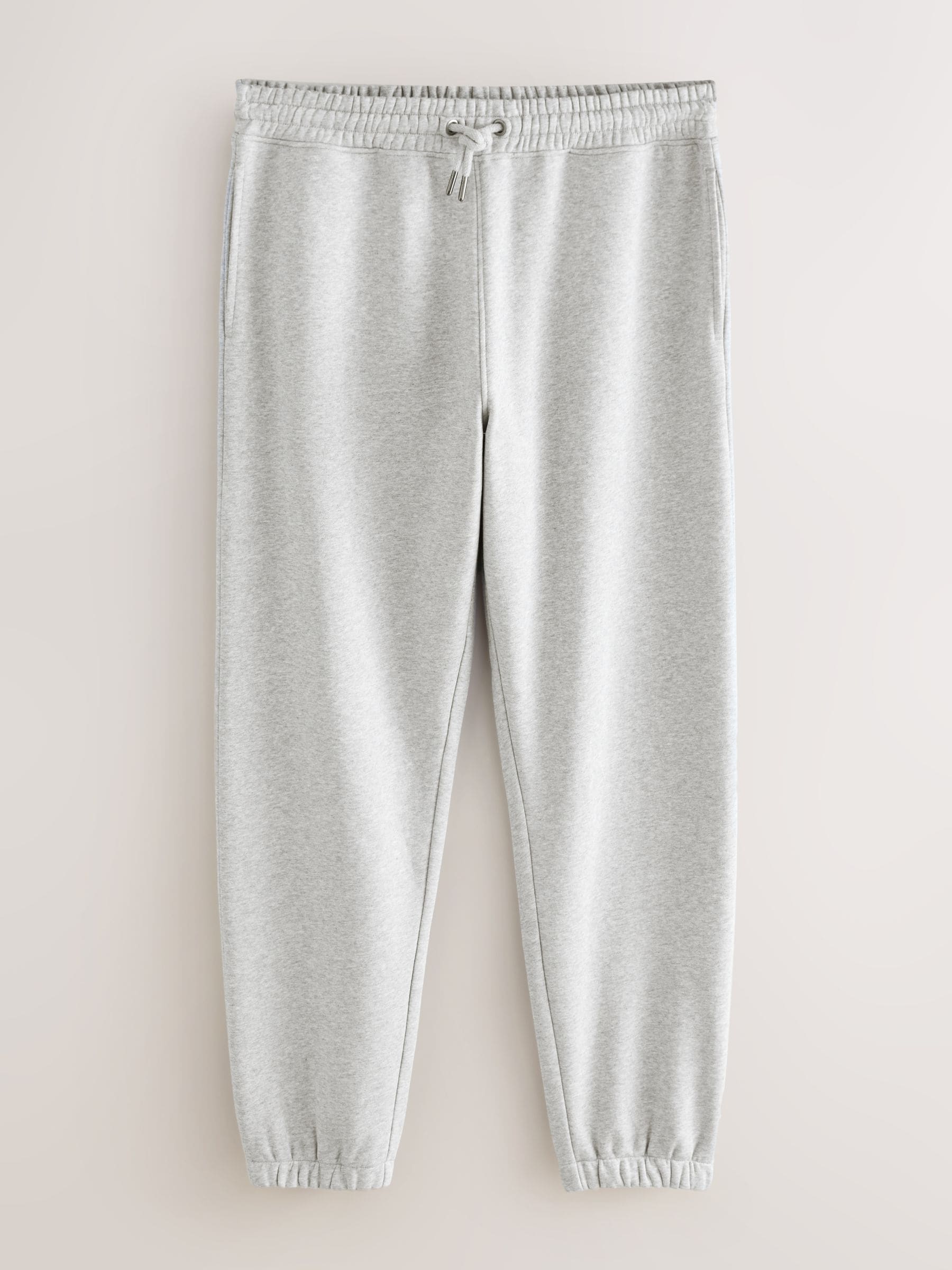 Grijs - Relaxed fit - Katoenrijke Jersey Joggingbroeken