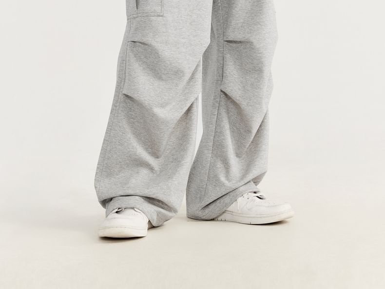 Newin - Cool-Tech Cargo-joggingbroek met wijde pijpen