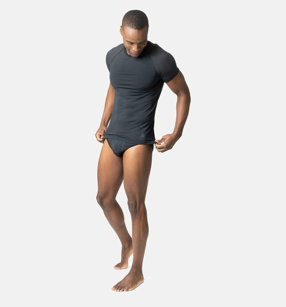 BL Top Crew Neck S/S Performance Light E