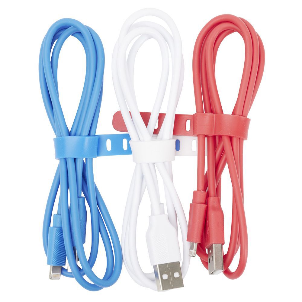 Câble lightning 1 m x3