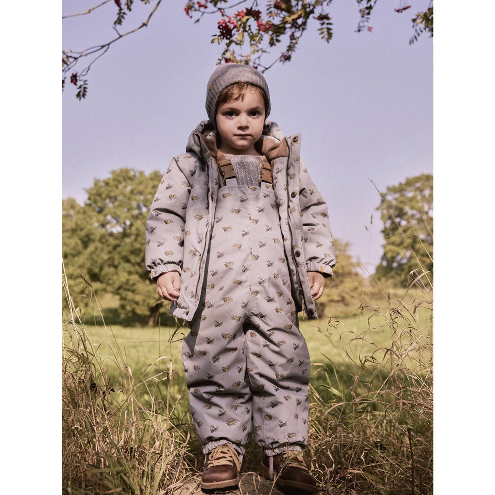 Køb Lil'Atelier Ultimate Grey Airplanes Nmmlasnow10 Jkt Fo Aop1 Lil