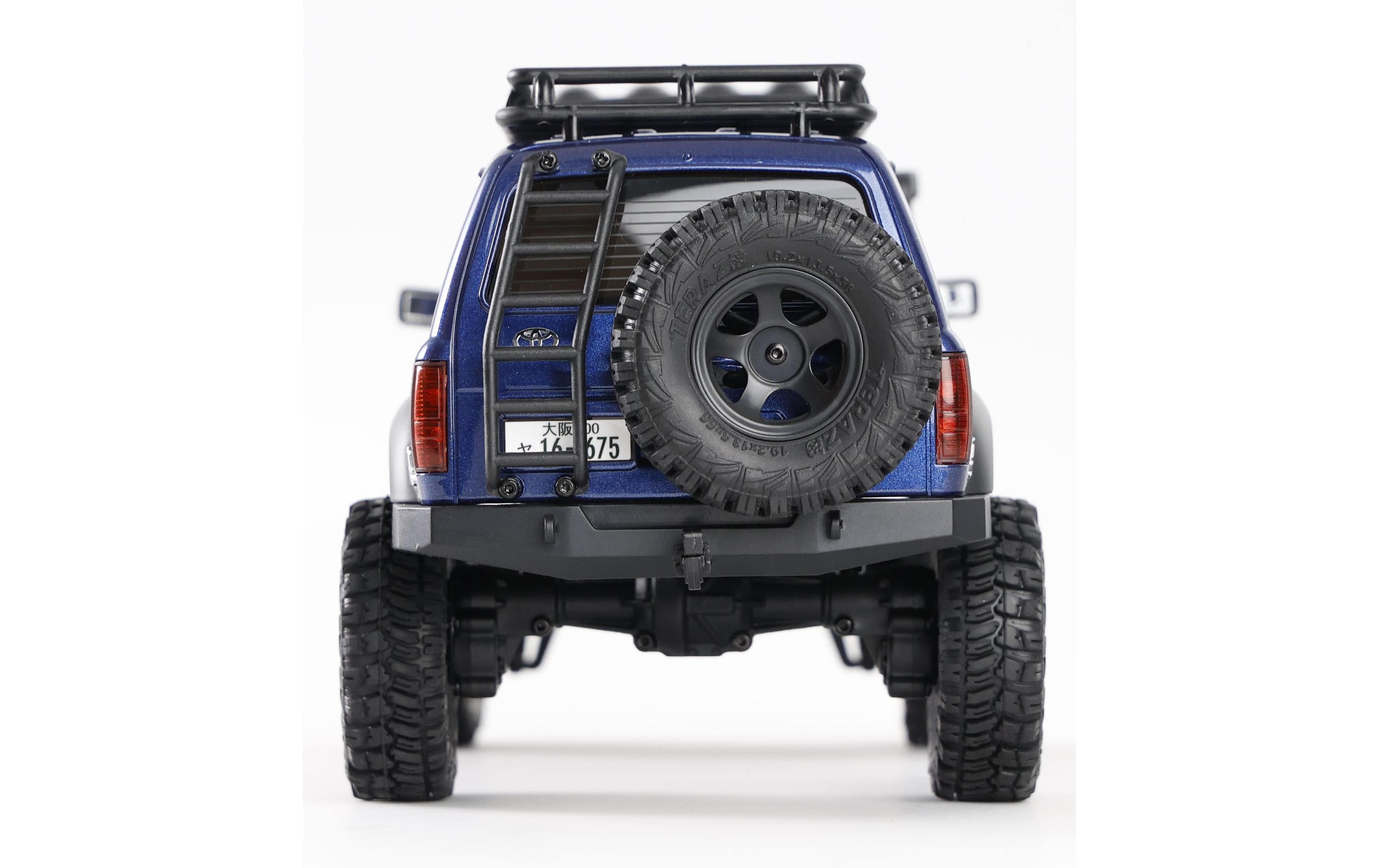 Scale Crawler FCX18 Toyota LC80 Blau, RTR, 1:18<br>Mini Rock Crawler mit detaillierter Toyota Landcruiser Karosserie und 2-Gang Getriebe