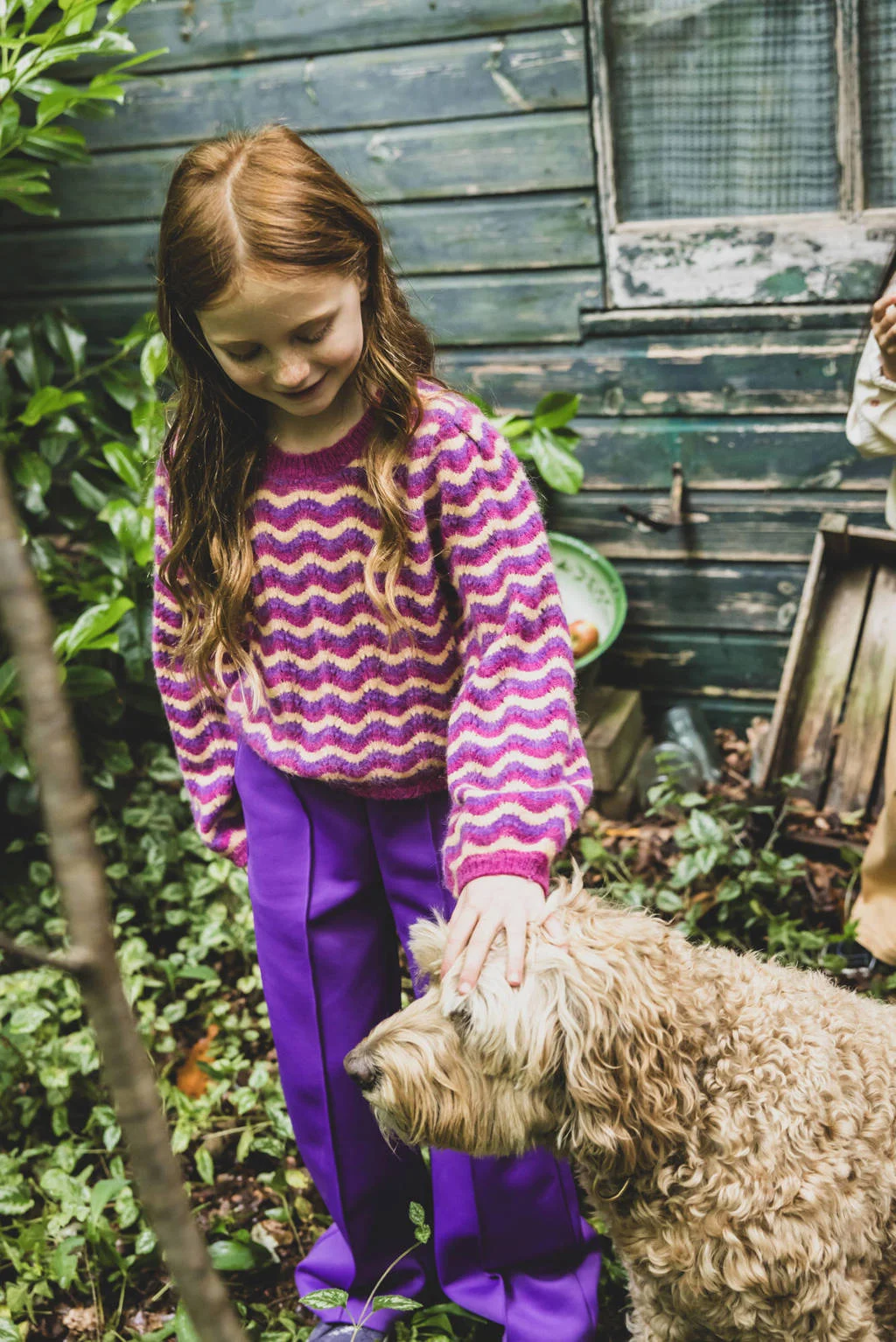 LOOXS little sweater roze