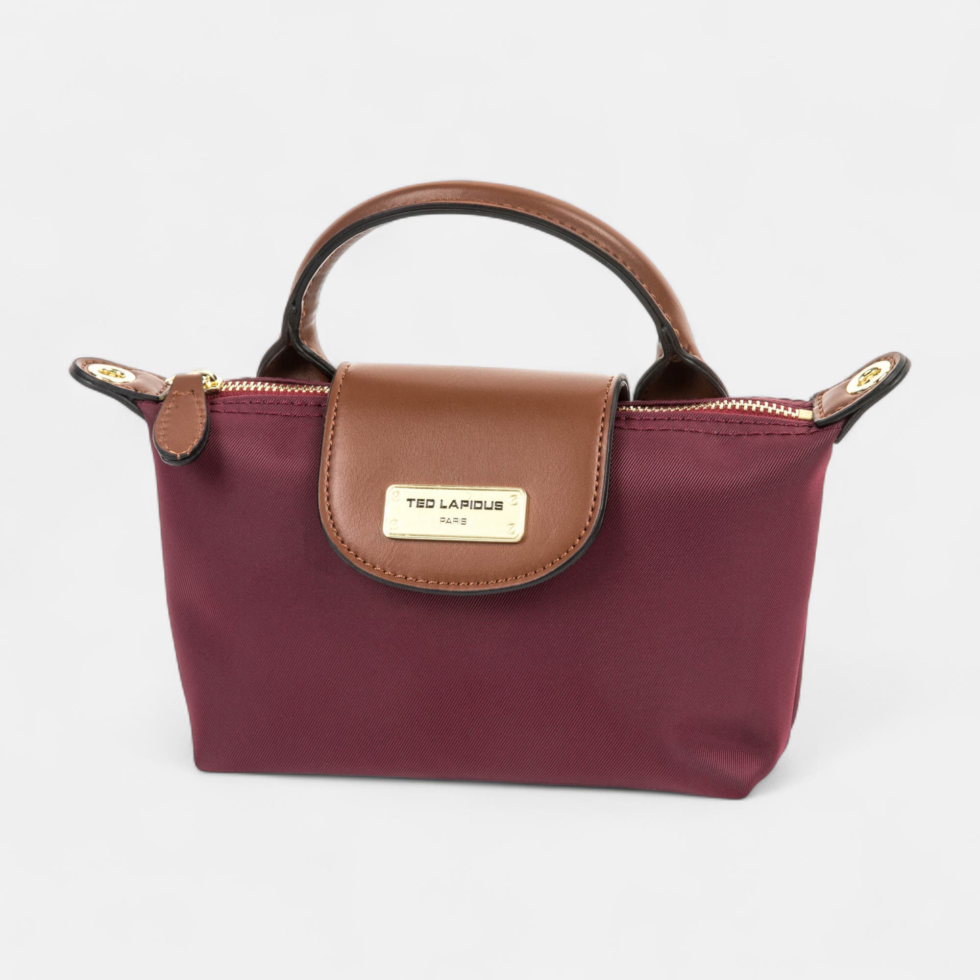 Sac bandoulière bordeaux