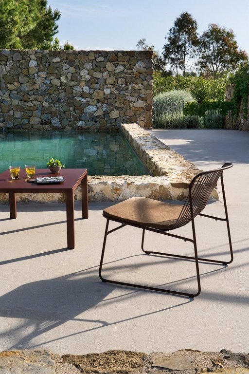 Emu Riviera fauteuil antique iron