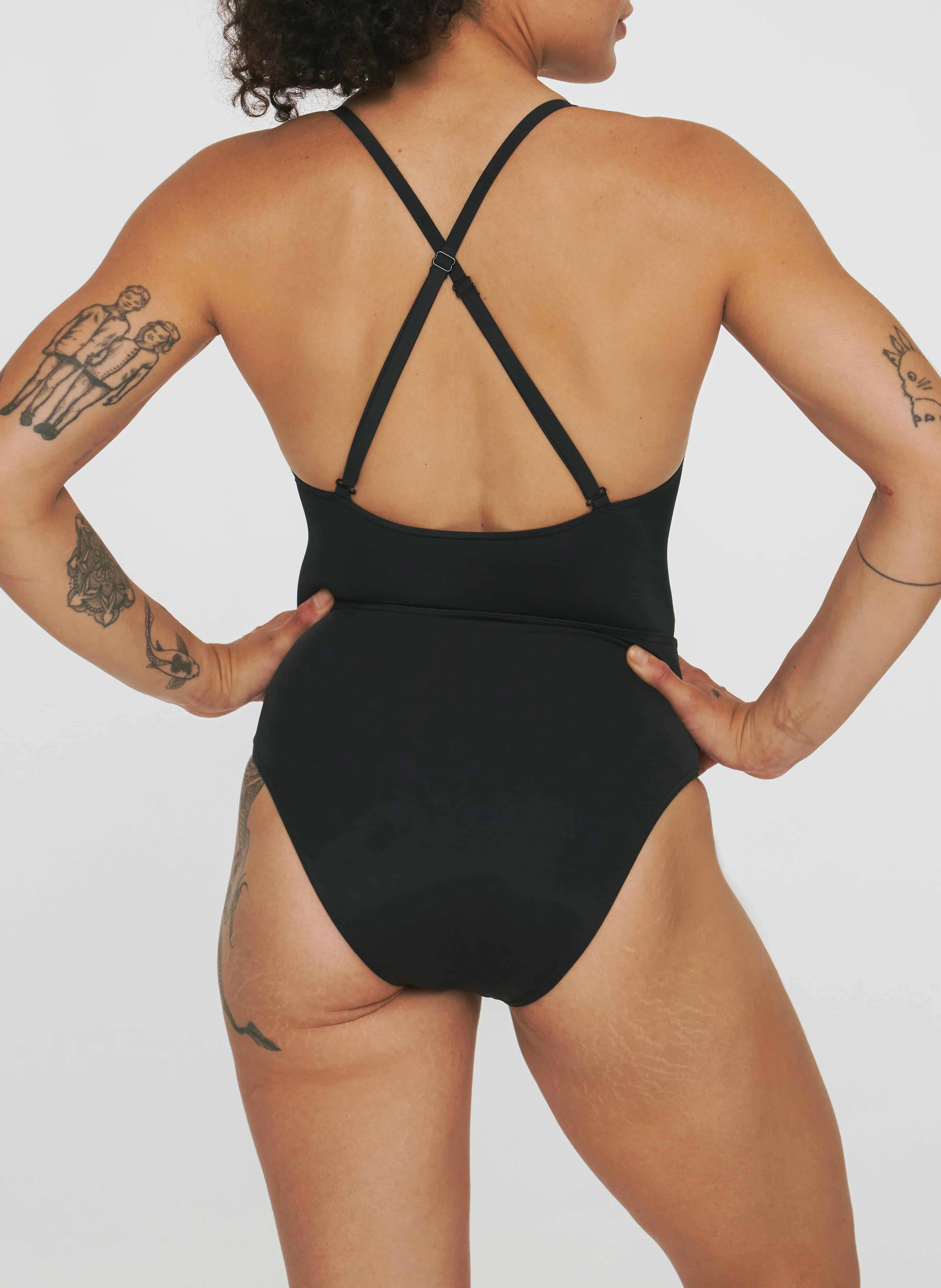 NEREIDES - Maillot de bain menstruel | Noir
