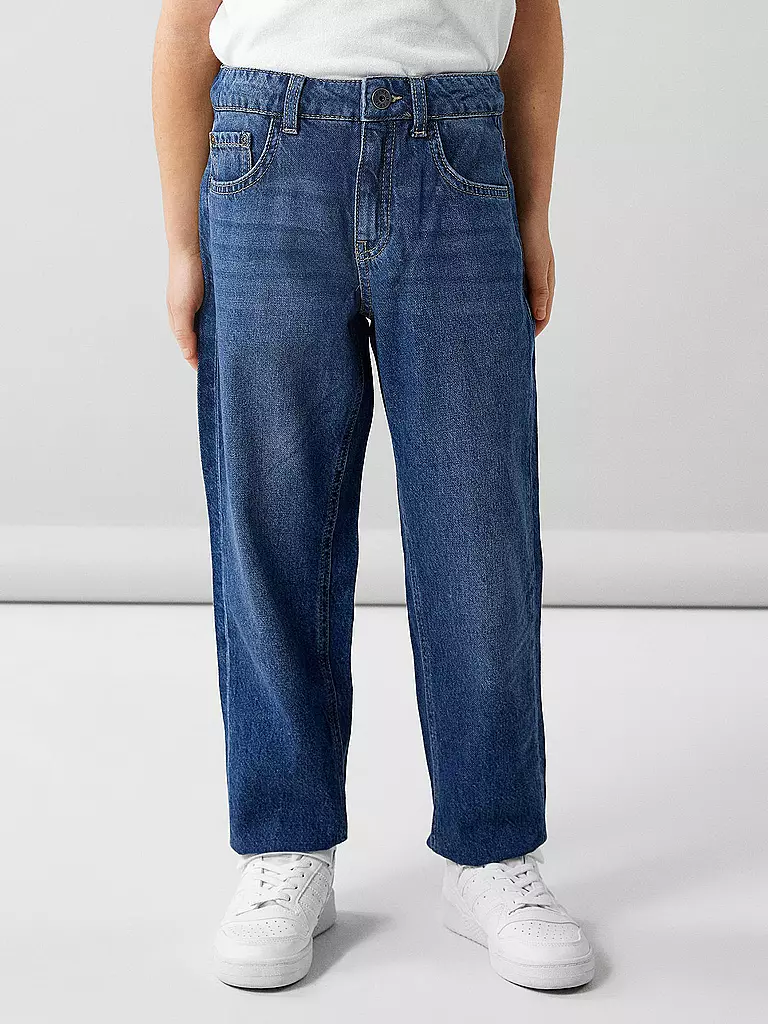 NAME IT Jungen Jeans Tapered Fit NKMBEN dunkelblau