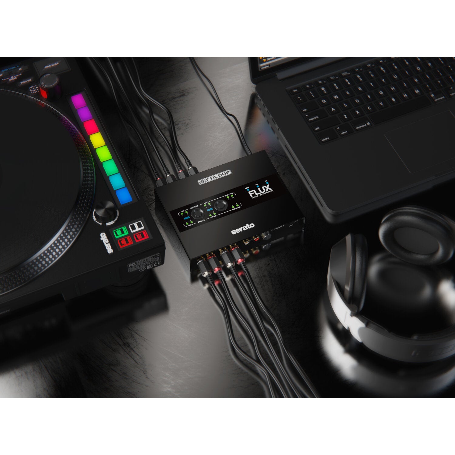Reloop Flux USB-C DVS audio interface voor Serato DJ Pro