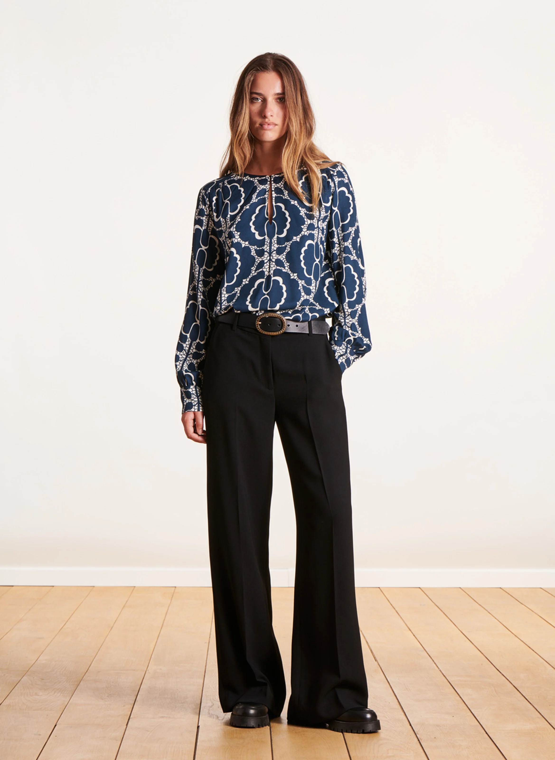 Ceinture en cuir | Noir