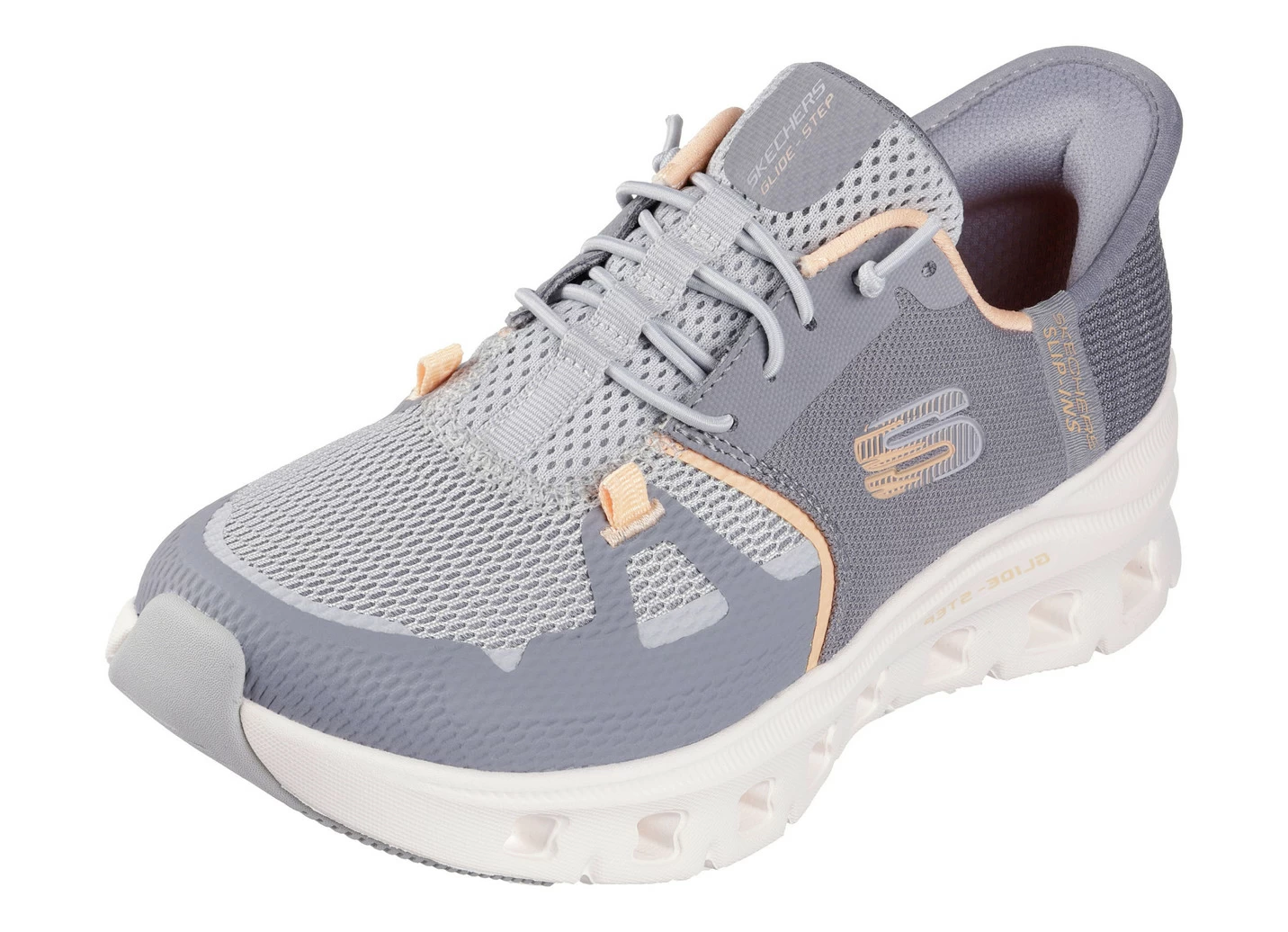 SKECHERS Sneaker mit geformter Slip-Ins Fersenplatte