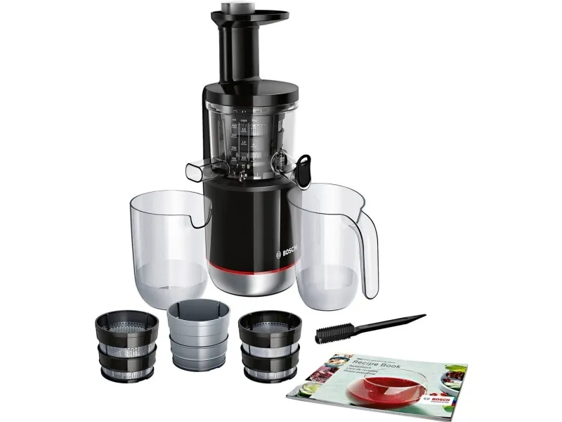 Bosch VitaExtract MESM731M - Saftpresser - 150 W - sort/ sølv