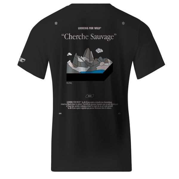 T-shirt escalade LOOKING FOR WILD ENNEDI 2 PIRATE BLACK