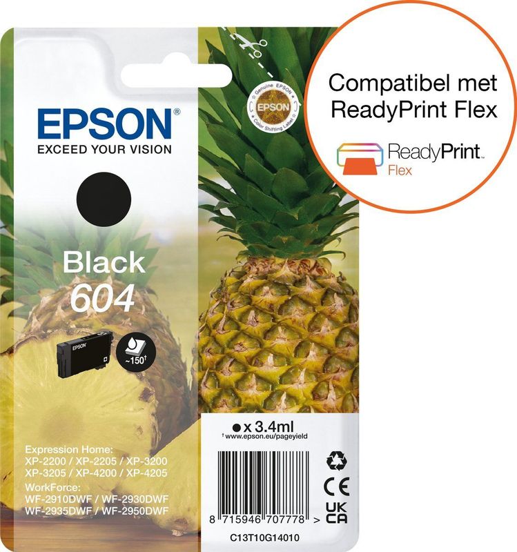 Epson 604 XP-2200 Inktcartridge - Zwart