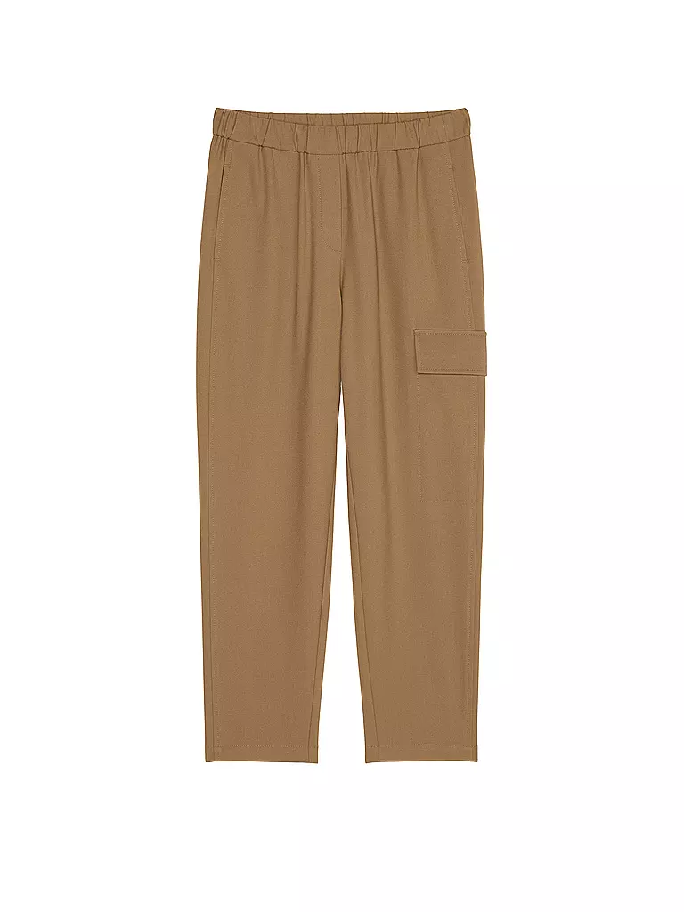 MARC O'POLO Hose Jooging Fit  braun