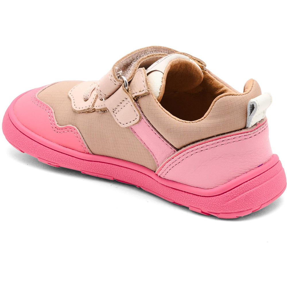 Køb Bisgaard Pink Barefoot Baloo Velcro Sko