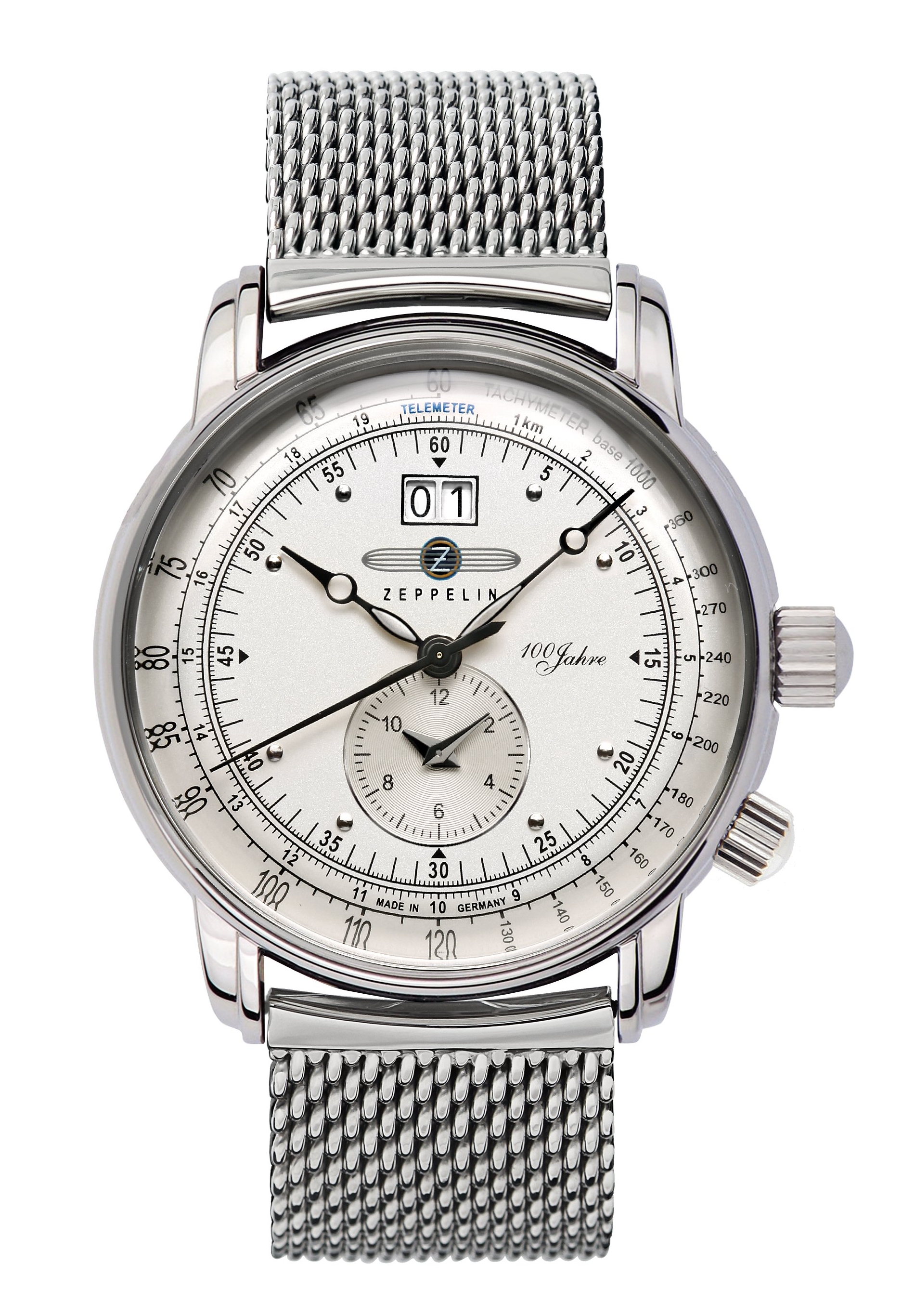 Zeppelin 100 Jahre Herrenuhr 7640M-1