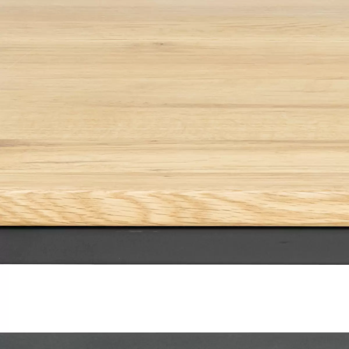 Salontisch Massivholz Vermont Schwarz