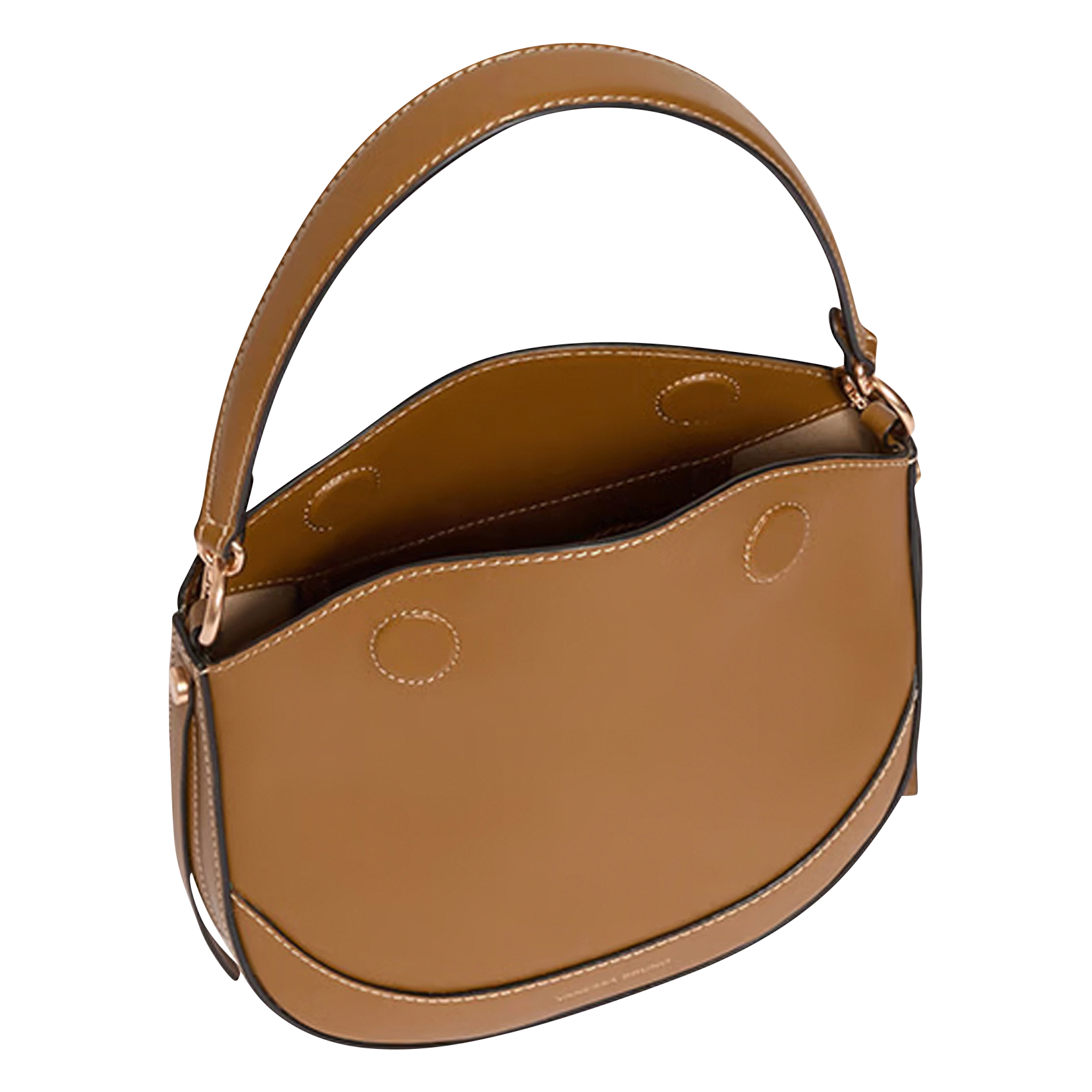MINI DAILY - Sac épaule en cuir | Marron