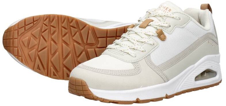 Skechers Uno - Layover gebroken wit