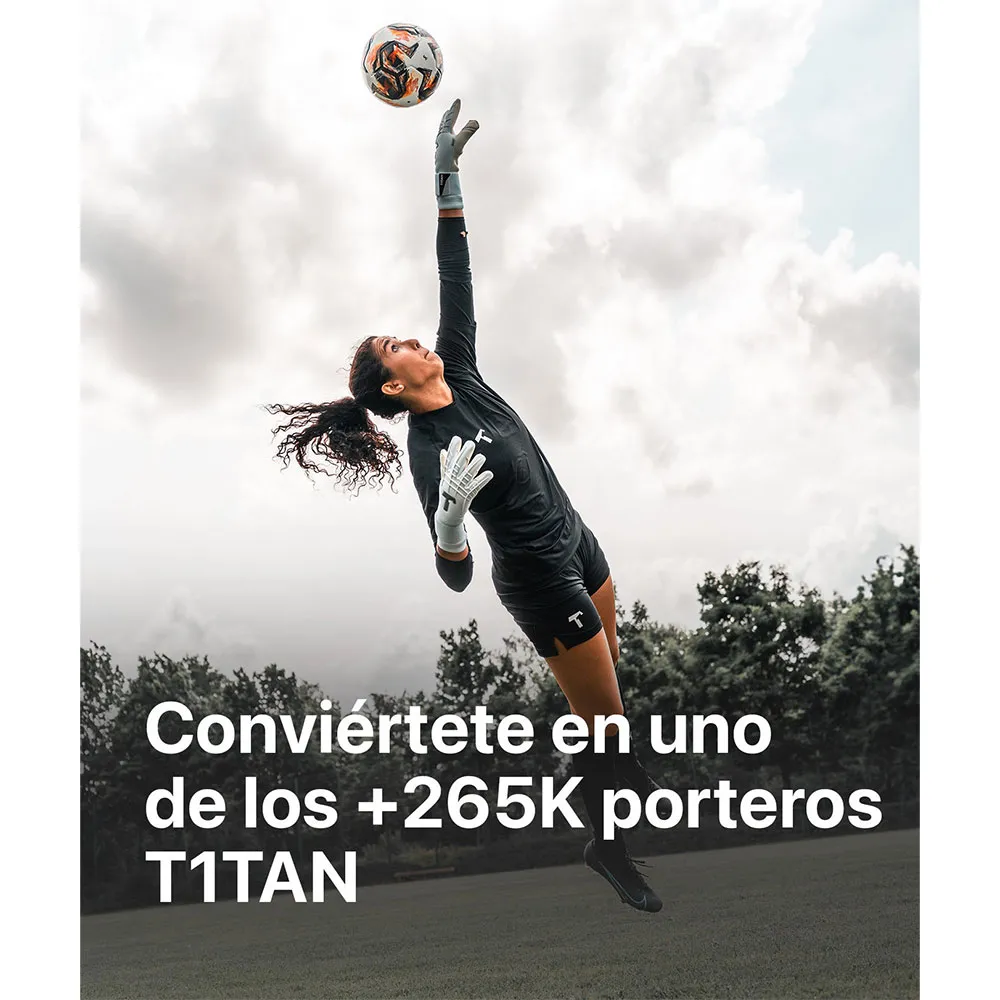 Luvas de goleiro T1tan White Beast 3.0