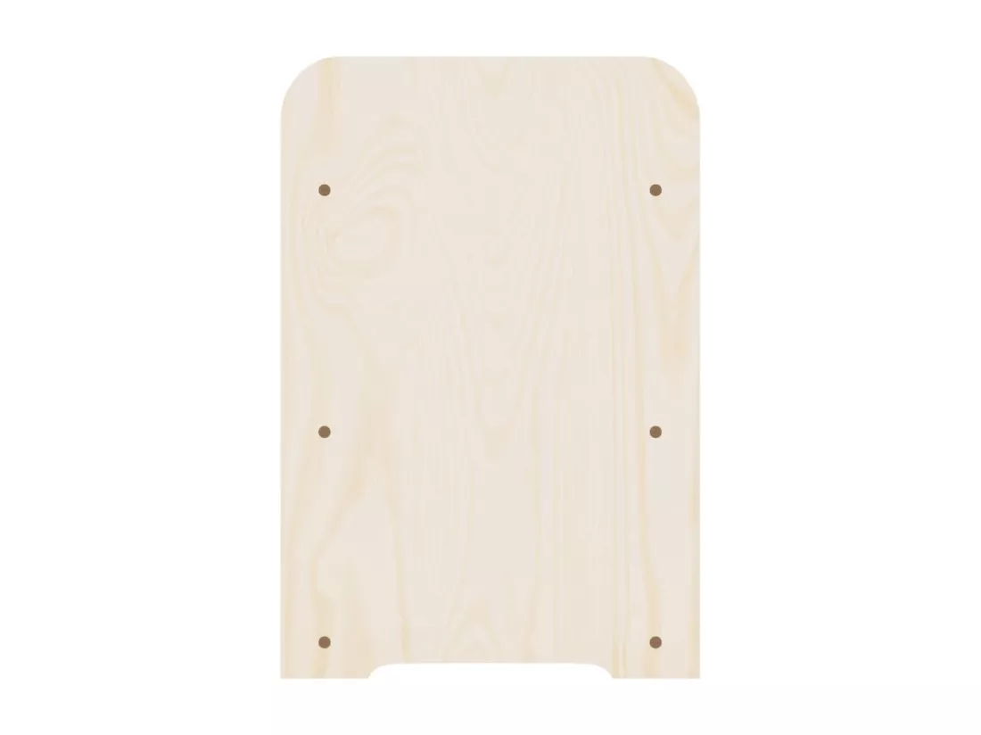 Casier à vin avec panneau supérieur 33x25x37 bois pin massif
